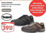 Aktuelles Herren-Schnürer Angebot bei GLOBUS in Rostock ab 39,99 €