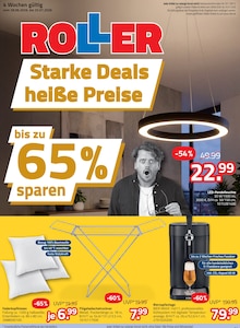 Aktueller ROLLER Prospekt für Brodersby, Schleswig-Flensburg und Ungebung, Seiten zum blättern ROLLER Prospekt Starke Deals, heiße Preise mit Seiten in Brodersby, Schleswig-Flensburg und Umgebung