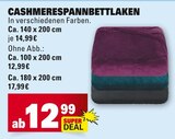 Cashmerespannbettlaken Angebote bei E center Schwäbisch Gmünd für 12,99 €