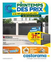 Catalogue Bricolage Castorama en cours à Créteil et alentours, "Le Printemps des prix", 35 pages, 20/03/2024 - 02/04/2024