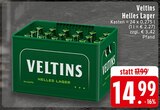 Helles Lager Angebote von Veltins bei EDEKA Troisdorf für 14,99 €