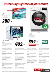 Aktueller MediaMarkt Saturn Prospekt mit Spielekonsole, "Unsere Highlights zum Jahresende", Seite 8