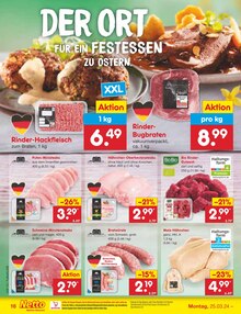 Rindfleisch im Netto Marken-Discount Prospekt "Aktuelle Angebote" mit 56 Seiten (Freiburg (Breisgau))