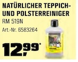 Natürlicher Teppich- und Polsterreiniger im aktuellen OBI Prospekt