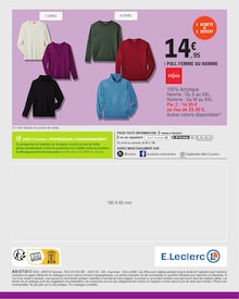 Promo Couches dans le catalogue E.Leclerc du moment à la page 34