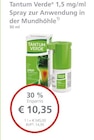 LINDA Premiumapotheke Bad Krozingen - Tantum Verde 1,5 mg/ml Spray zur Anwendung in der Mundhöhle Angebot im Prospekt Tantum Verde 1,5 mg/ml Spray zur Anwendung in der Mundhöhle bei LINDA Premiumapotheke im Bad Krozingen Prospekt für 10,35 €