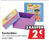 Geschenkbox für 2,00 € bei Mäc-Geiz im Angebot Geschenkbox im aktuellen Mäc-Geiz Prospekt