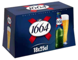 Bière Blonde - 1664 - Auchan Hypermarché à Villeneuve-d'Ascq Bière Blonde - 1664 en promo chez Auchan Hypermarché Villeneuve-d'Ascq à 9,50 €