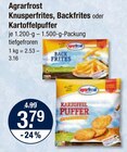 Knusperfrites, Backfrites oder Kartoffelpuffer von Agrarfrost im aktuellen V-Markt Prospekt für 3,79 €