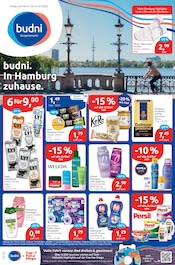 budni Supermarkt Prospekt der aktuellen Woche mit 8 Seiten, gültig von 06.07.2026 bis 11.07.2026, in Sylt-Ost und Umgebung Aktueller budni Supermarkt Prospekt in Sylt-Ost und Umgebung, "drogeriemarkt" mit 8 Seiten, 06.07.2026 - 11.07.2026