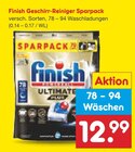 Geschirr-Reiniger Sparpack im Netto Marken-Discount Prospekt Geschirr-Reiniger Sparpack von Finish im aktuellen Netto Marken-Discount Prospekt für 12,99 €