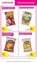Prix et réduction Gâteaux apéritifs dans le prospectus Carrefour Market en cours Offre Gâteaux apéritifs dans le catalogue Carrefour Market du moment à la page 12