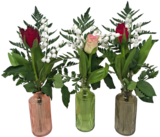 2 BRINS DE MUGUET + 1 ROSE DANS UN VASE EN VERRE - SANS MARQUE en promo chez Auchan Hypermarché Cergy à 3,99 €