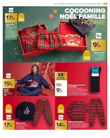 Promotion Chaussettes femme dans le prospectus Carrefour, valable du 25/11/2025 au 24/12/2025 Promo Chaussettes femme dans le catalogue Carrefour du moment à la page 11