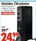 Mobiler Ölradiator im Angebot bei Wreesmann in Buxtehude Mobiler Ölradiator Angebote bei Wreesmann Buxtehude für 24,99 €