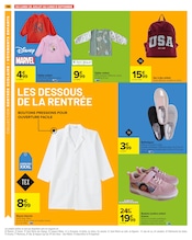 Vêtements Angebote im Prospekt "LA RENTRÉE À PETIT PRIX" von Carrefour Vêtements Angebote im Prospekt "LA RENTRÉE À PETIT PRIX" von Carrefour auf Seite 20