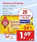 Ländertee Angebote von Teekanne bei Netto Marken-Discount Siegen für 1,69 €