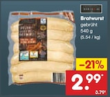 Bratwurst im Angebot bei Netto Marken-Discount in Solingen Bratwurst Angebote bei Netto Marken-Discount Solingen für 2,99 €