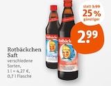 Saft Angebote von Rotbäckchen bei tegut Fellbach für 2,99 €