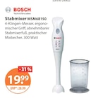 Stabmixer MSM6B150 von Bosch im aktuellen V-Markt Prospekt für 19,99 €