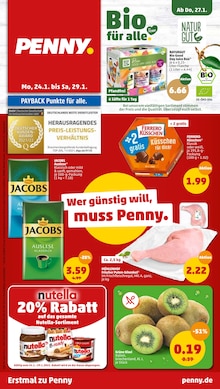 Penny-Markt Prospekt für Niederkrüchten mit 40 Seiten Penny-Markt Prospekt für Niederkrüchten: Top Angebote, 40 Seiten, 24.01.2022 - 29.01.2022