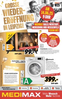 Fernseher im aktuellen MEDIMAX Prospekt (Halle (Saale)) Fernseher im MEDIMAX Prospekt "GROSSE WIEDERERĂ–FFNUNG IN LEIPZIG!" mit 8 Seiten (Halle (Saale))