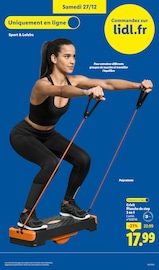 Promos Accessoire Sport dans le catalogue "Le blanc" de Lidl à la page 55
