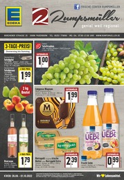 EDEKA Prospekt für Paderborn mit 24 Seiten EDEKA Prospekt für Paderborn: Aktuelle Angebote, 24 Seiten, 26.09.2022 - 01.10.2022