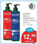 Straffende Serum Bodylotion von Weleda für 12,99 € bei budni im Angebot Straffende Serum Bodylotion von Weleda im aktuellen budni Prospekt