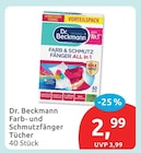 Aktuelles Farb- und SchmutzFänger Tücher Angebot bei budni in Lübeck ab 2,99 €