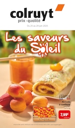 Catalogue Colruyt à Bracon, avec 8 pages Prospectus Colruyt à Bracon, "Les saveurs du Soleil", 8 pages, 25/06/2025 - 29/06/2025