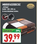 Aktuelles Mikrofaserdecke 'Antigua' Angebot bei Marktkauf in Düsseldorf ab 39,99 €