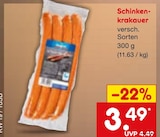 Schinkenkrakauer bei Netto Marken-Discount im Prospekt "" für 3,49 €
