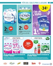 Eau Minérale en promo dans le catalogue E.Leclerc à la page 27