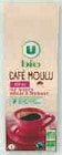 Café moulu pur arabica - U BIO - Super U à Roanne Café moulu pur arabica - U BIO en promo chez Super U Roanne à 3,30 €