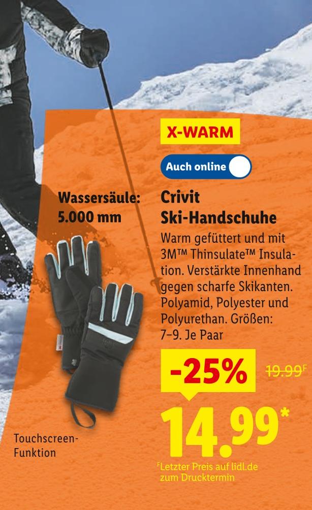 Ski-Handschuhe