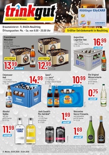 Trinkgut Prospekt Aktuelle Angebote mit  Seiten in Wurmannsquick und Umgebung