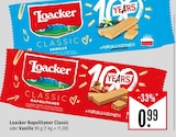 Napolitaner Classic oder Vanille im Angebot bei Marktkauf in Freiburg Napolitaner Classic oder Vanille Angebote von Loacker bei Marktkauf Freiburg für 0,99 €