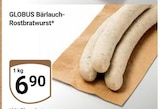 Bärlauch-Rostbratwurst im Angebot bei GLOBUS in Gera Bärlauch-Rostbratwurst Angebote von GLOBUS bei GLOBUS Gera für 6,90 €