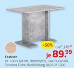 Esstisch im Angebot bei ROLLER in Leonberg Esstisch Angebote bei ROLLER Leonberg für 89,99 €