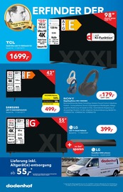 Aktueller dodenhof TechnikWelt Prospekt mit Fernseher, "Top Angebote", Seite 6