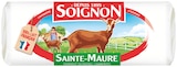 Fromage de chèvre sainte-maure - SOIGNION en promo chez Colruyt Fromage de chèvre sainte-maure - SOIGNION dans le catalogue Colruyt