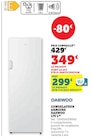 Congélateur armoire 175 L - DAEWOO en promo chez Super U Romans-sur-Isère à 299,00 €