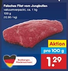 Falsches Filet vom Jungbullen Angebote bei Netto Marken-Discount Bremen für 1,29 €