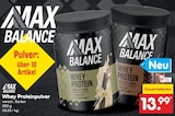 Whey Protein Vanilla Flavor von Max Balance im aktuellen Netto Marken-Discount Prospekt