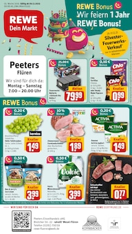 Aktueller REWE Prospekt für Wesel mit  Seiten