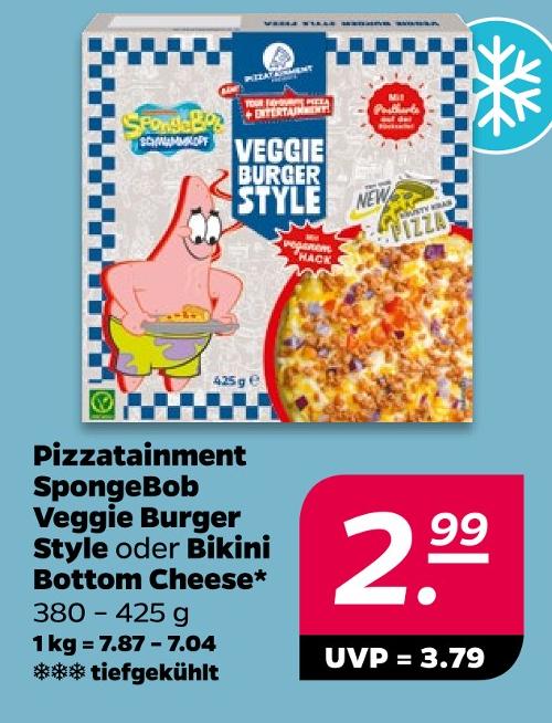 SpongeBob Veggie Burger Style oder Bikini Bottom Cheese