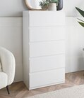 Commode 5 tiroirs - B&M à Metz Commode 5 tiroirs en promo chez B&M Metz à 69,95 €