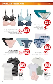 Promo Soutien-Gorge dans le catalogue Hyper U du moment à la page 8