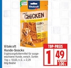 Hunde-Snacks von Vitakraft für 1,49 € bei EDEKA im Angebot Hunde-Snacks von Vitakraft im aktuellen EDEKA Prospekt